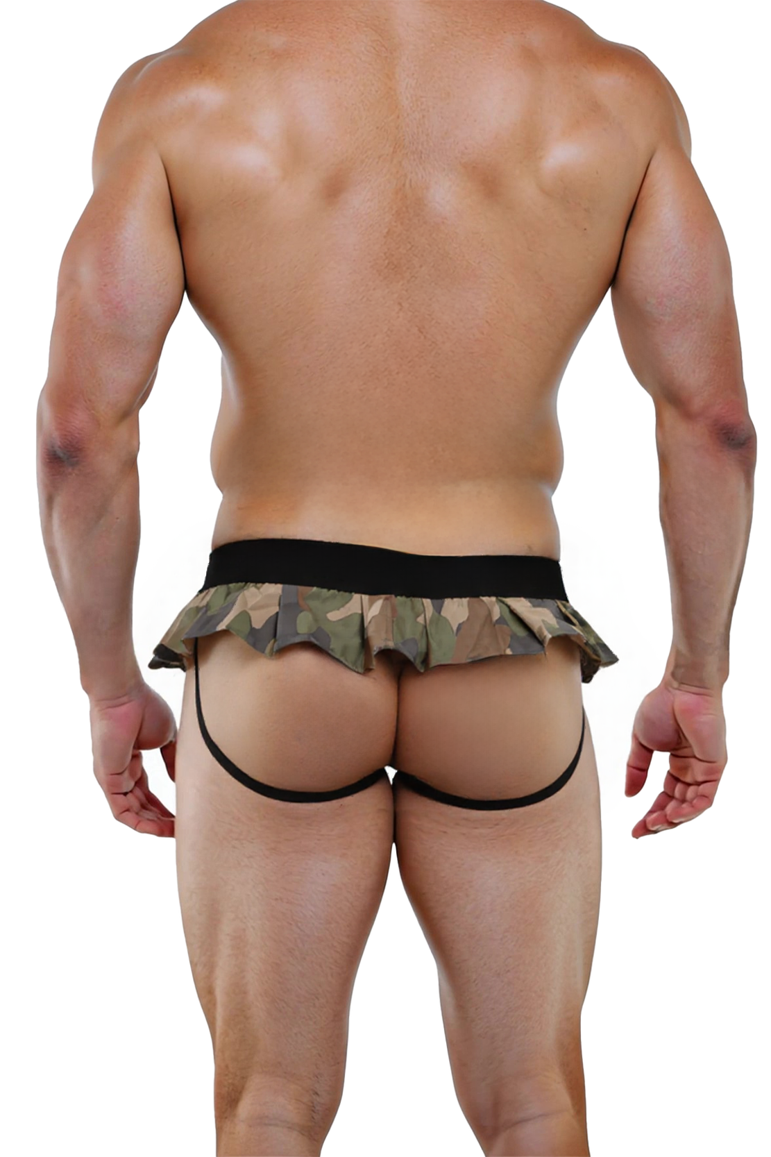 Mysteryglove Camouflage Mini Skirt Thong – Bold Meets Playful