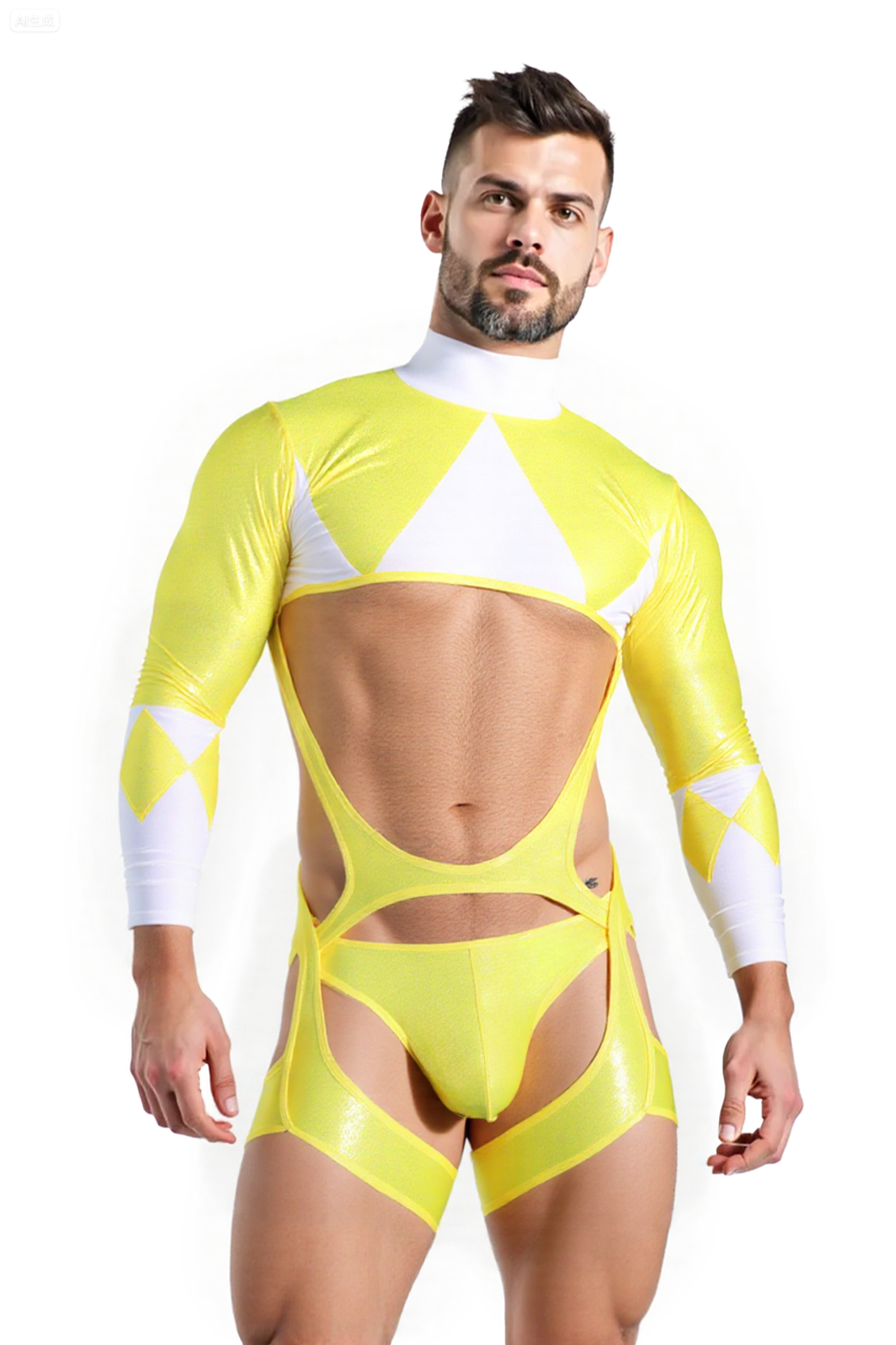 Mysteryglove Form-Fitting PU Bodysuit