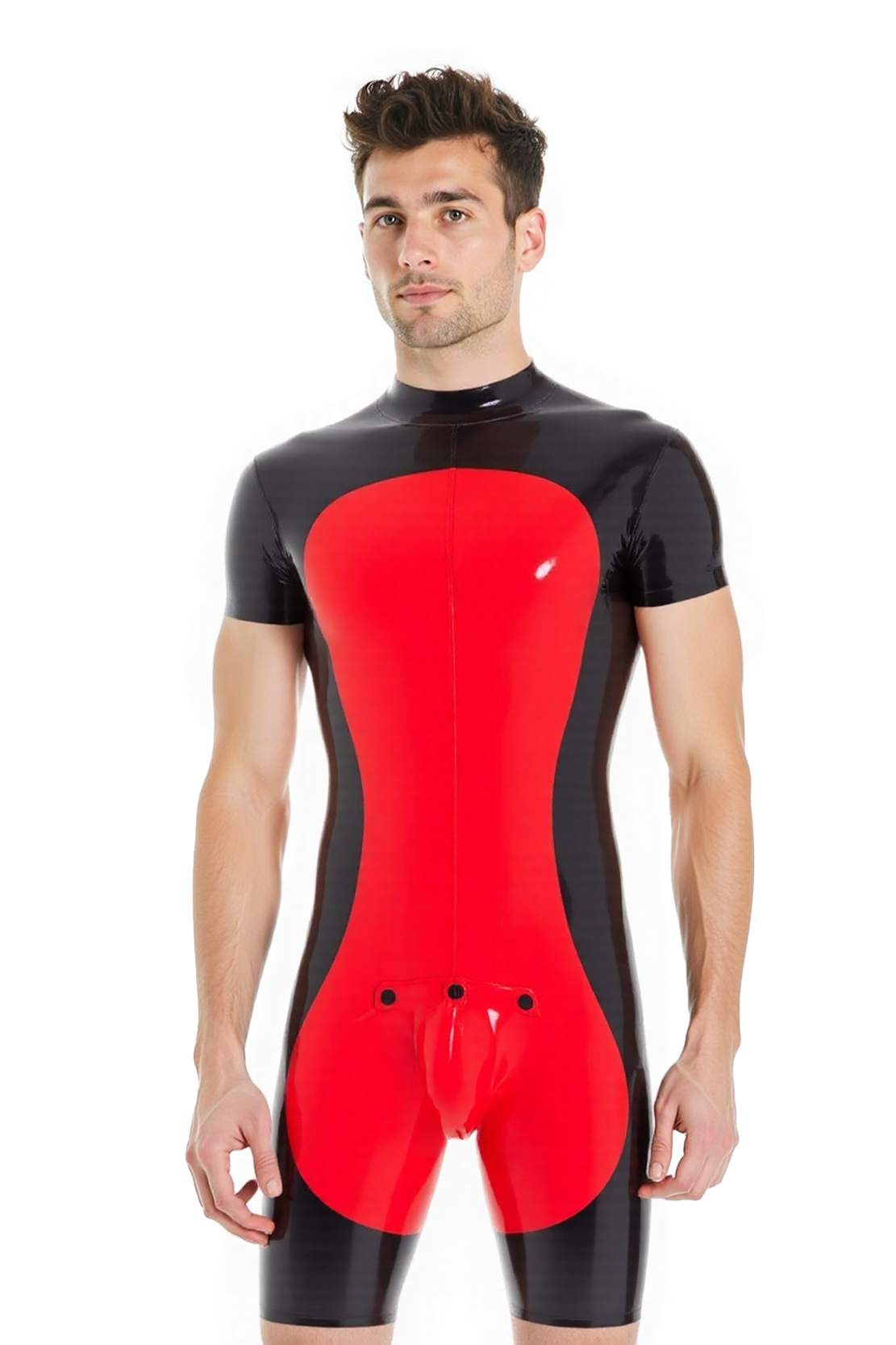 Mysteryglove Form-Fitting PU Bodysuit