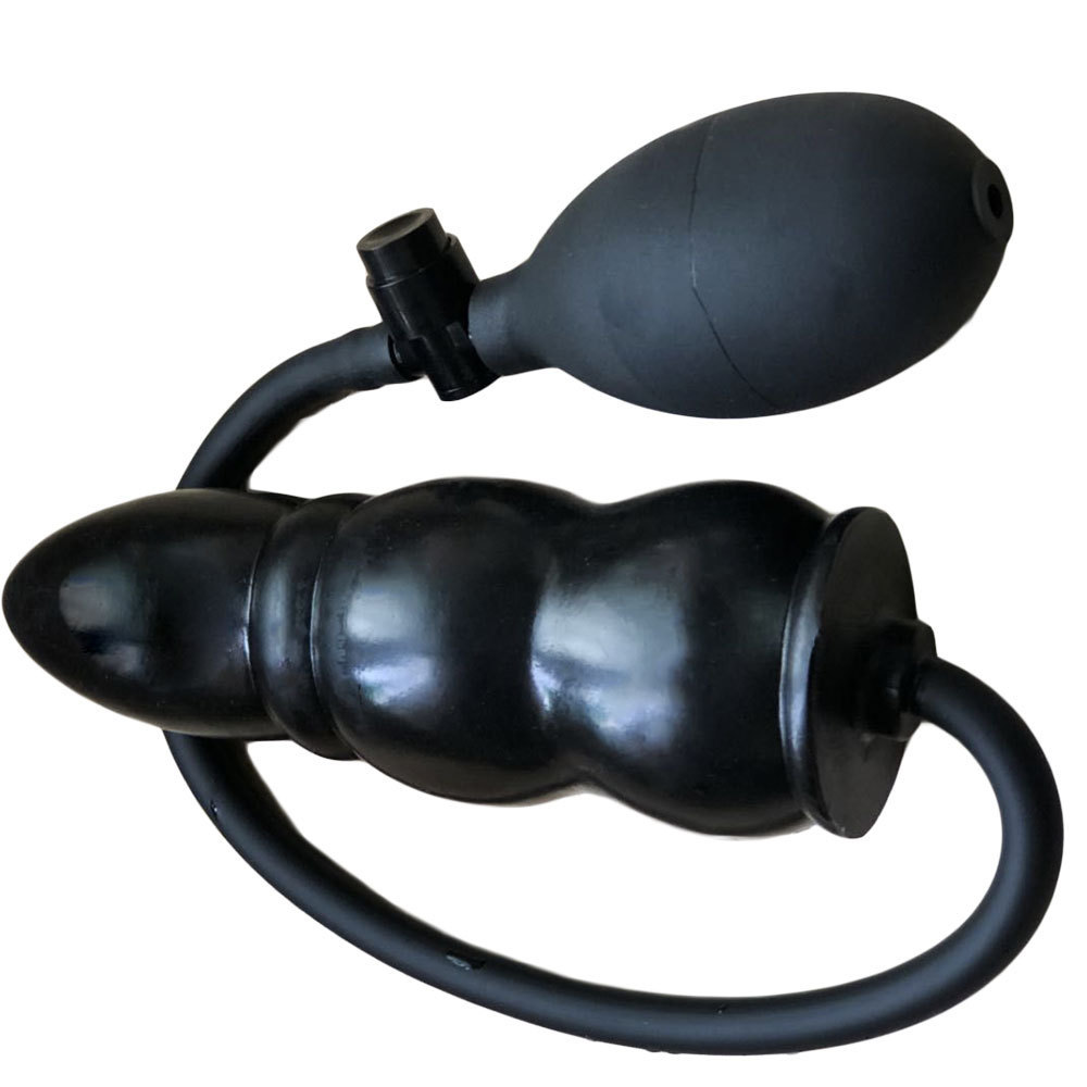 Inflatable Gourd Anal Plug for Men and Women, Adult Sex Toy, Anal Plug, Dildo