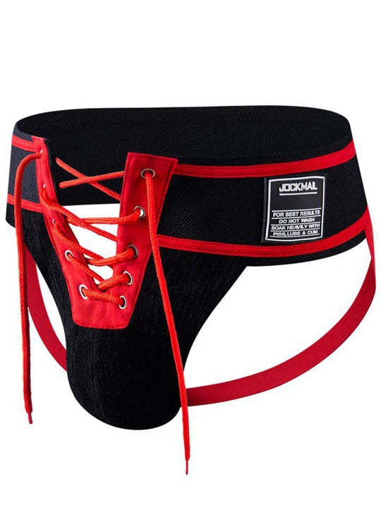 Lace-Up Camo Sexy Jockstrap