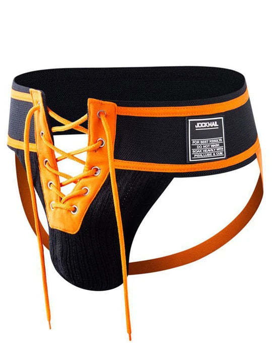 Lace-Up Camo Sexy Jockstrap