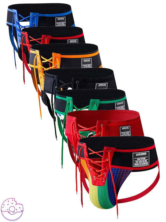 Lace-Up Camo Sexy Jockstrap