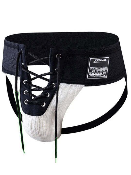 Lace-Up Camo Sexy Jockstrap