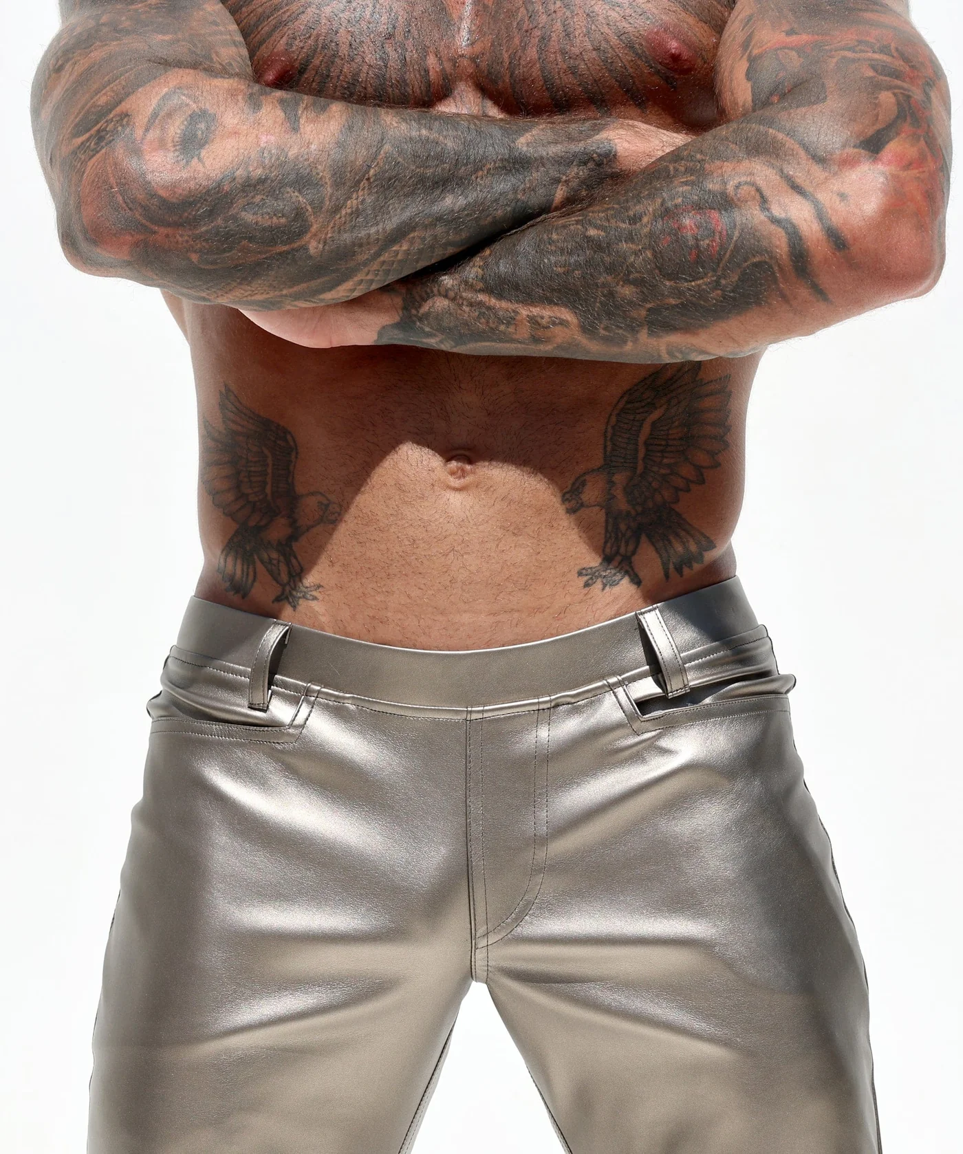 Mysteryglove Vintage-Inspired Silver Bell Bottoms - A Retro Fashion Revival