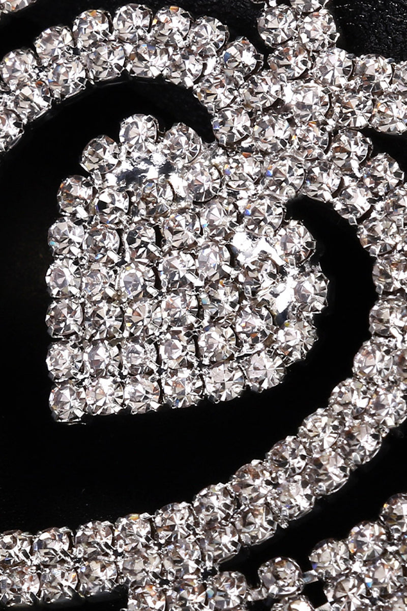 Men's Rhinestone Hollow Out Body Chain Adjustable G-string Briefs