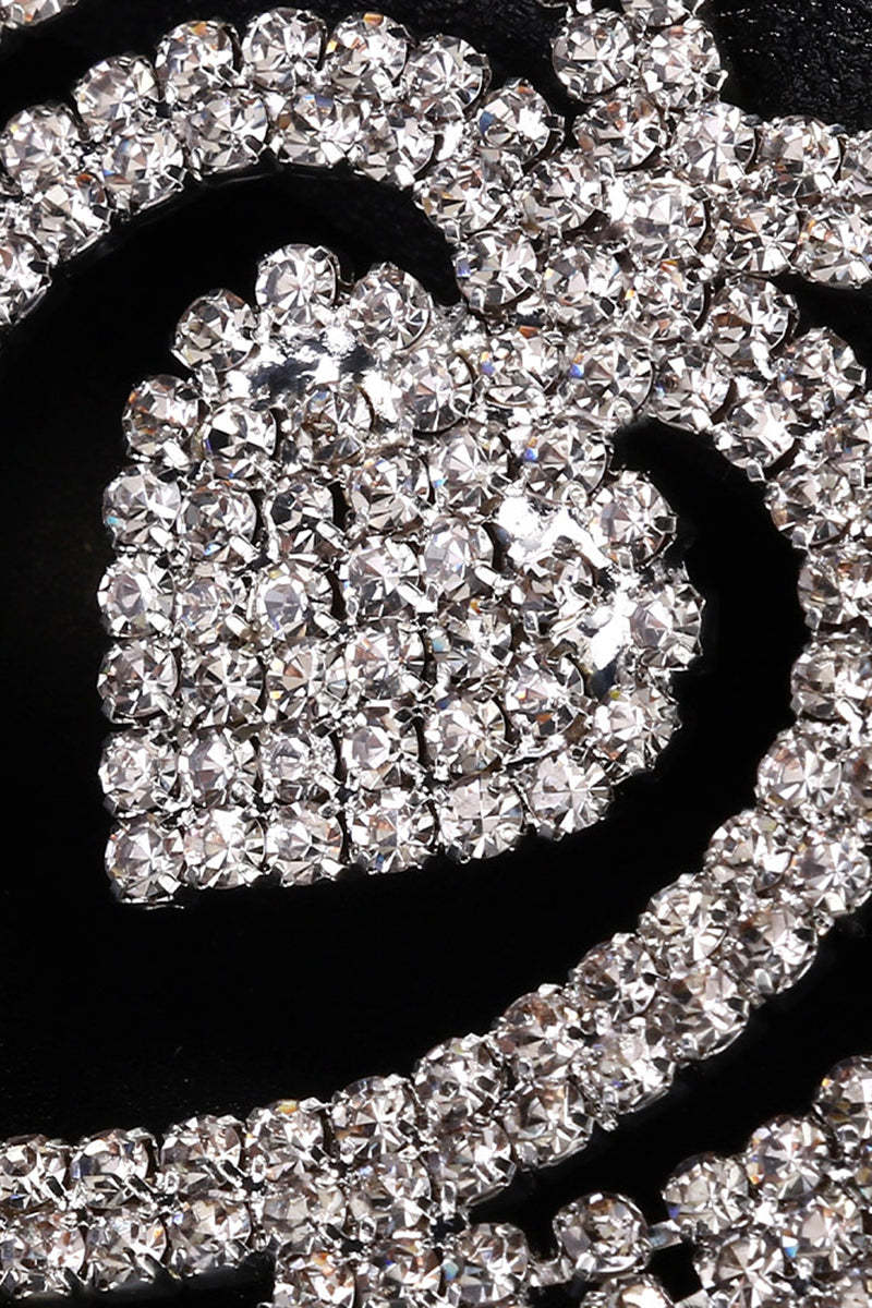 Men's Rhinestone Hollow Out Body Chain Adjustable G-string Briefs