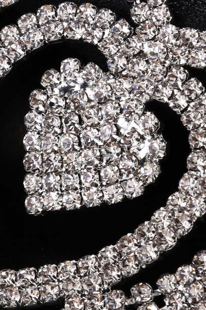 Men's Rhinestone Hollow Out Body Chain Adjustable G-string Briefs