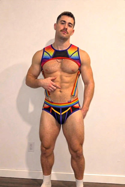 Mysteryglove Pride Rainbow Harness Set