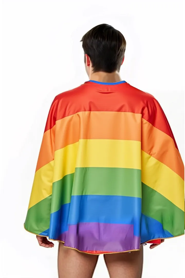 Mysteryglove Rainbow Pride Cape Set
