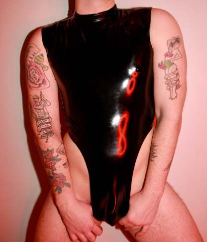 Heavy Metal Basic Bodysuit Without Chain