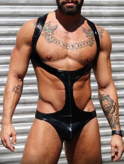 Power DOM Gladiator Harness(glossy black)