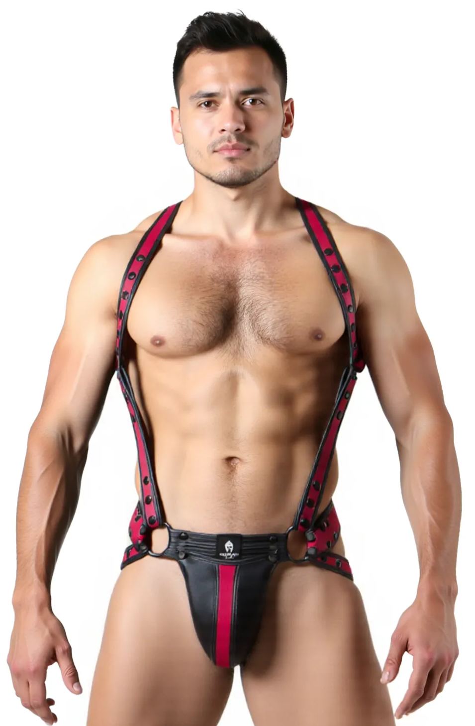 [Copy]Mysteryglove Sheer Mesh Crop Top & Jockstrap Set – Bold & Breathable Look