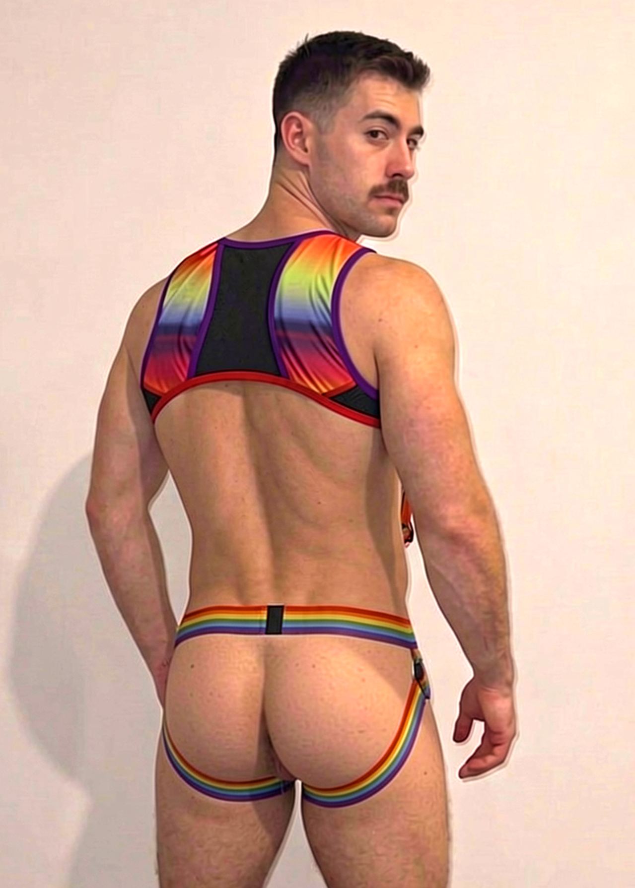 Mysteryglove Pride Rainbow Harness Set