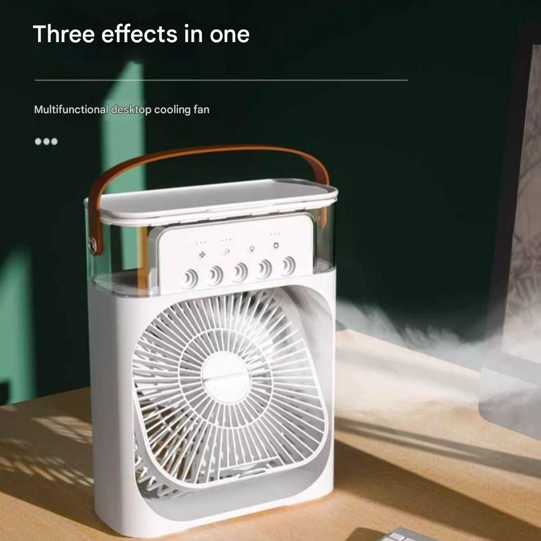 Five-hole multifunctional cooling spray USB fan