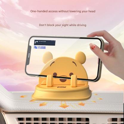 Disney Mobile Car Holder Car Navigation 2025 New Car Special Universal Anti-Slip Pad Car Interior Stand