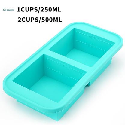 Freezer molds with lids refrigerated food storage boxes
