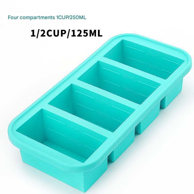 Freezer molds with lids refrigerated food storage boxes