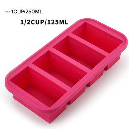 Freezer molds with lids refrigerated food storage boxes