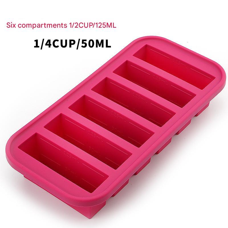 Freezer molds with lids refrigerated food storage boxes