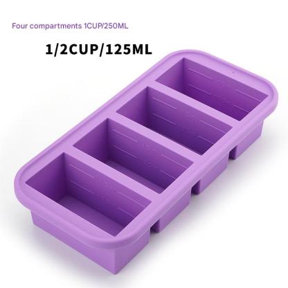 Freezer molds with lids refrigerated food storage boxes