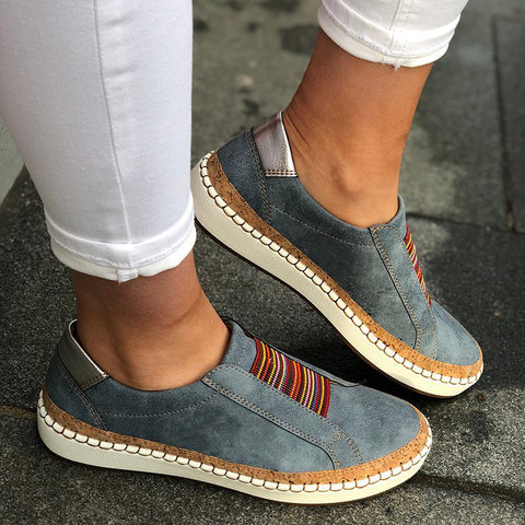New Flat-Soled Casual Single Shoes