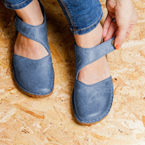 Women'S Flat Bottom Round Toe Bag-Toe Casual Sandals