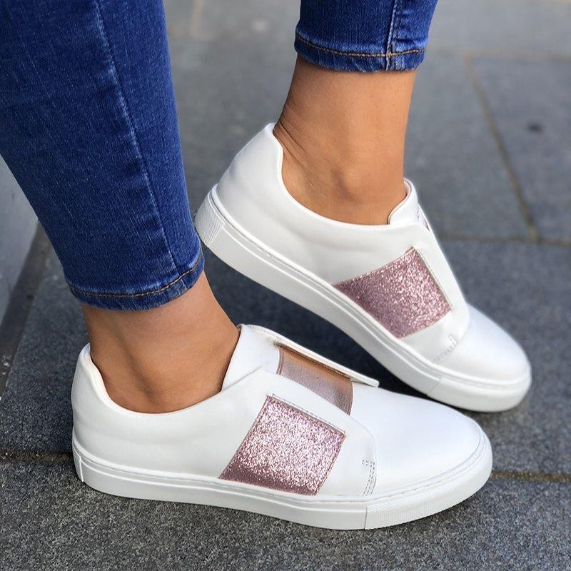 Summer Korean Women'S Casual Single Shoes Small White Shoes Large Size Women'S Shoes