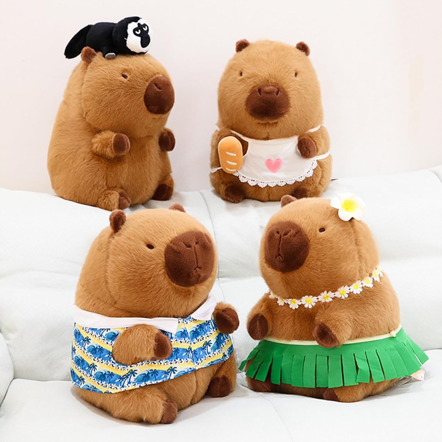 Hawaiian Style Plush Capybara Stuffed Toys
