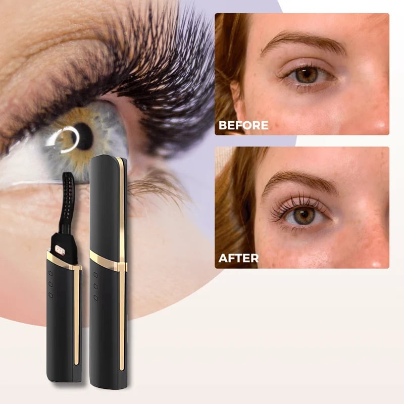 Rechargeable Heated Eyelash Curler for Quick Heating Curling
