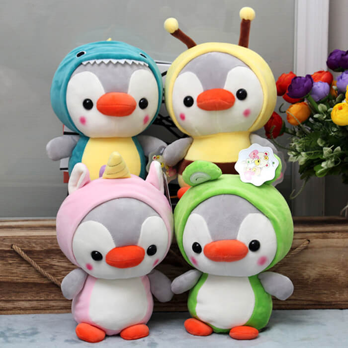 Plush Penguin Toy Dressed in Costumes