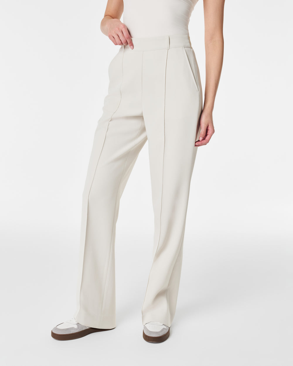 Tummy Control Crepe Trouser