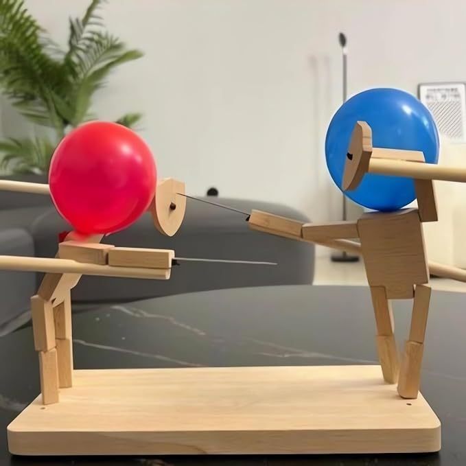 Holzzaun-Schlacht Ballonspielzeug