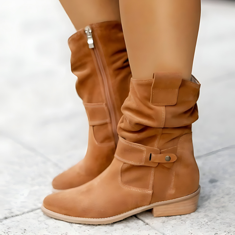 Botas ergonómicas com interior macio
