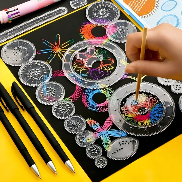 Unleash your creativity with hypnotic drawings