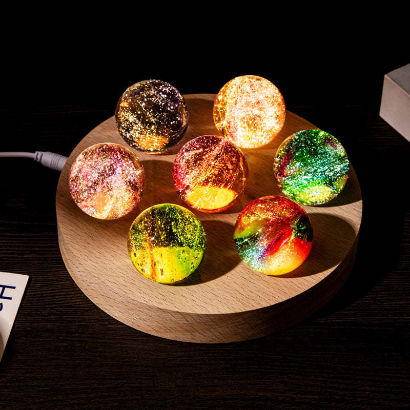 Colorful Luminous Crystal Ball