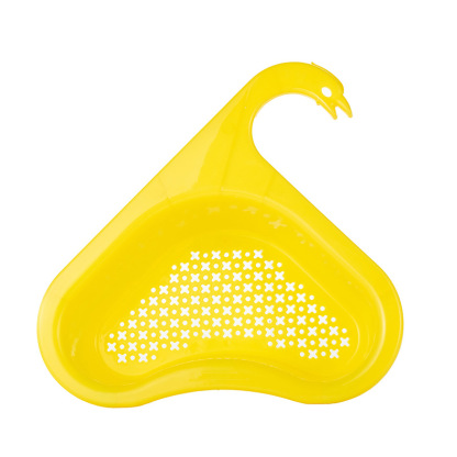 Kitchen sink drain filter swan drain rack