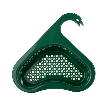 Kitchen sink drain filter swan drain rack