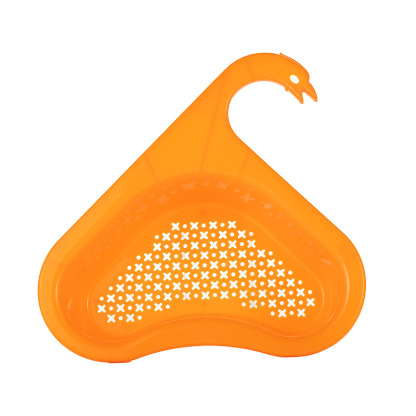 Kitchen sink drain filter swan drain rack