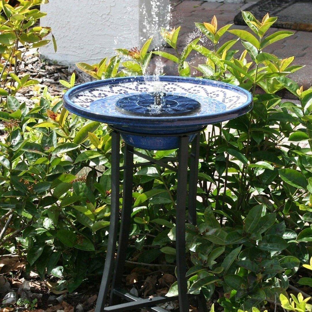 Solar Powered Water Pump for Bird Bath, Pond, Patio or Outdoor Garden Decoration