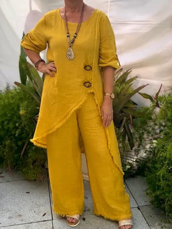 Bold and Beautiful: A Stylish Two-Piece Set