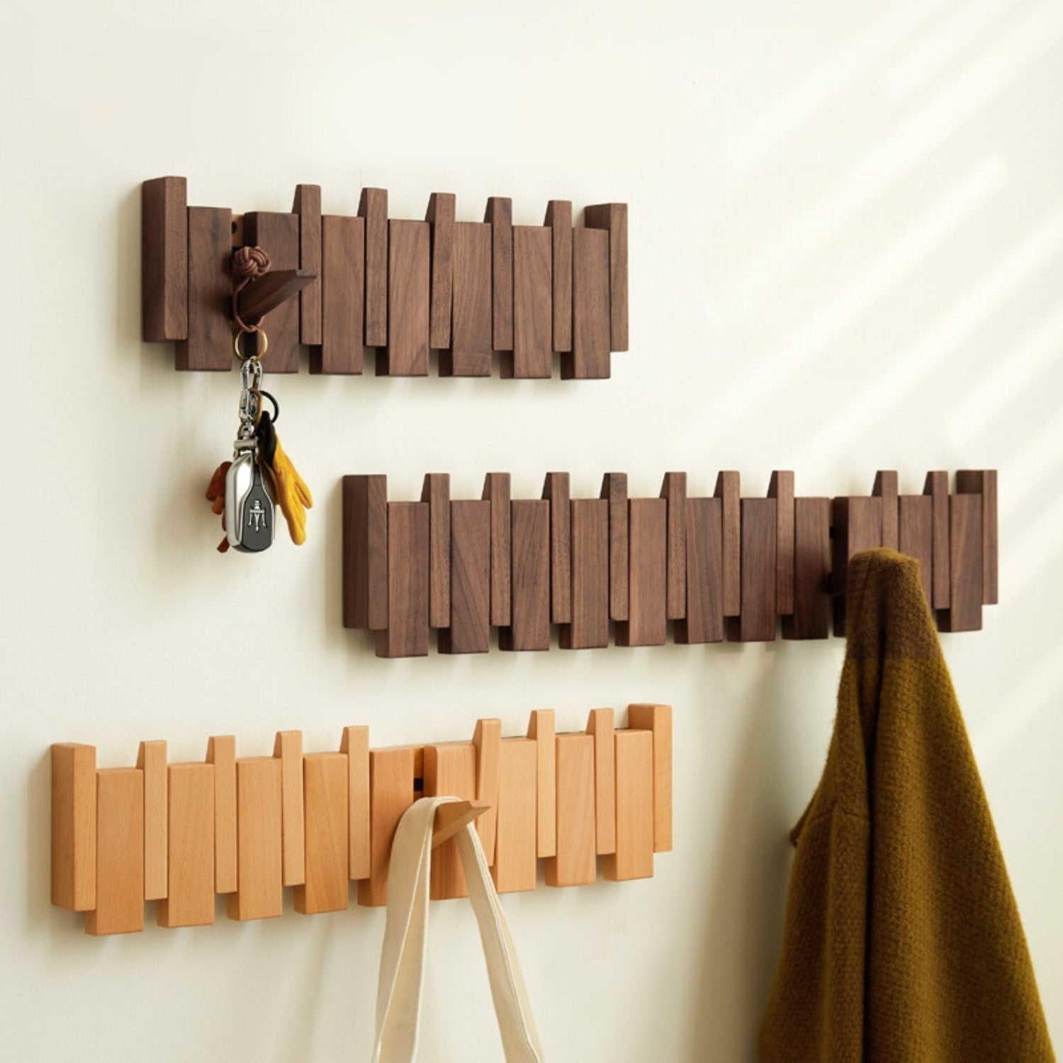 Klavierschlüssel-Garderobe