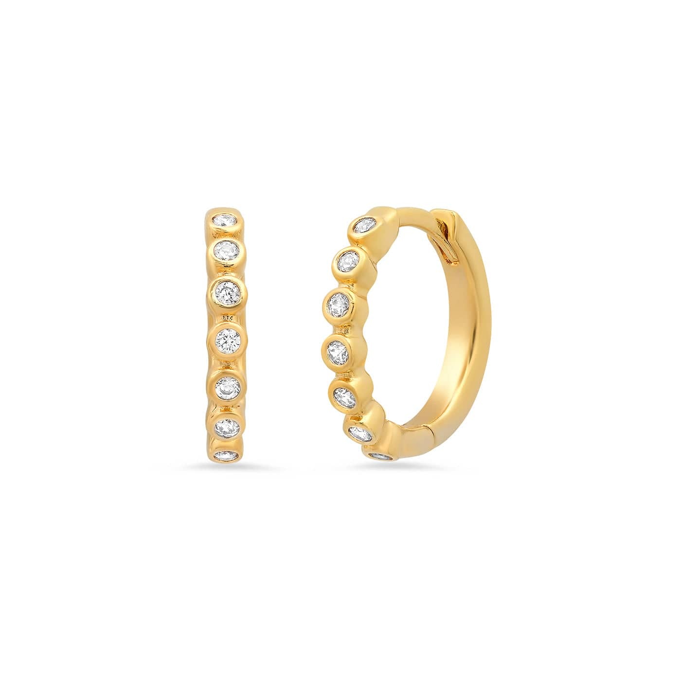 Round CZ Accents
