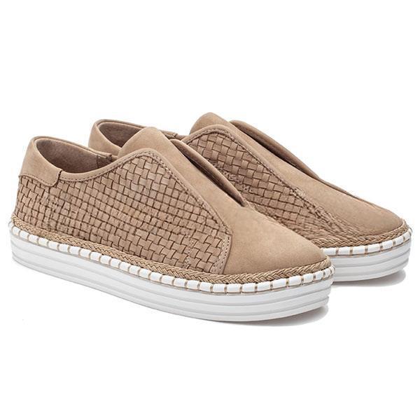 Summer Women'S Round Head Artificial Pu Women'S Casual Single Shoes Sleeve Lazy Shoes Low Heel Women'S Shoes