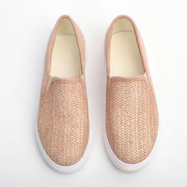 New Product Summer Women'S Round Toe Women'S Casual Single Shoes Sleeve Loafers Low Heel Women'S Shoes