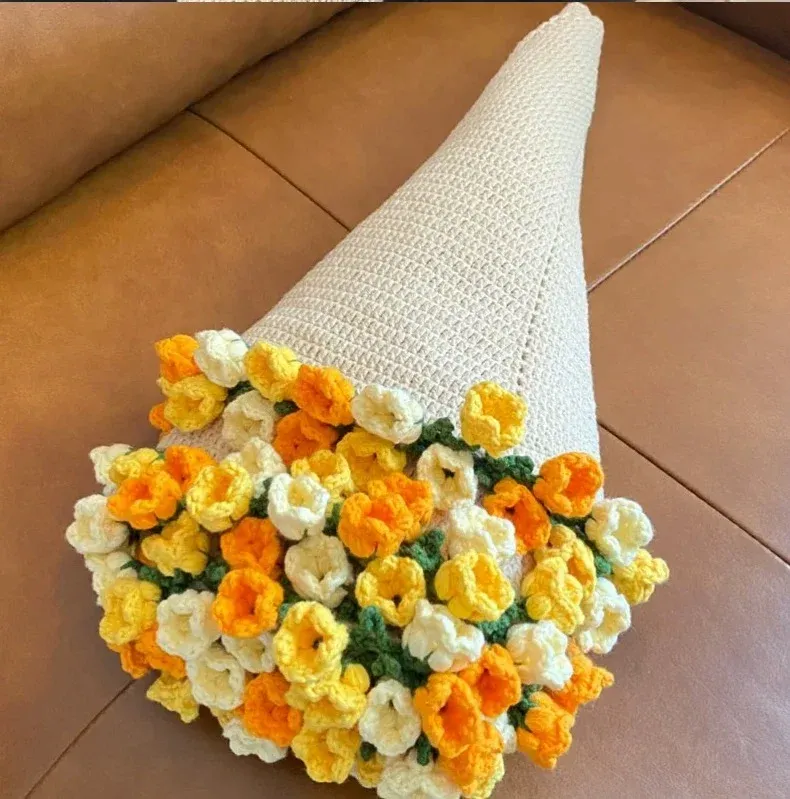 🌸DIY handmade rose blanket
