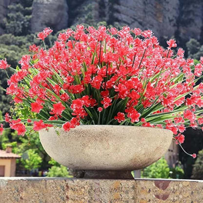 Outdoor Artificial Flowers💐1 Bundle(Includes 30 flowers)-1