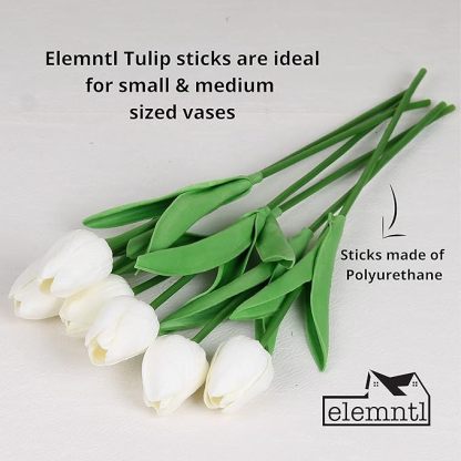 🔥Last Day 50% Off🔥-UV Resistant Lifelike Artificial Tulips Flowers💐