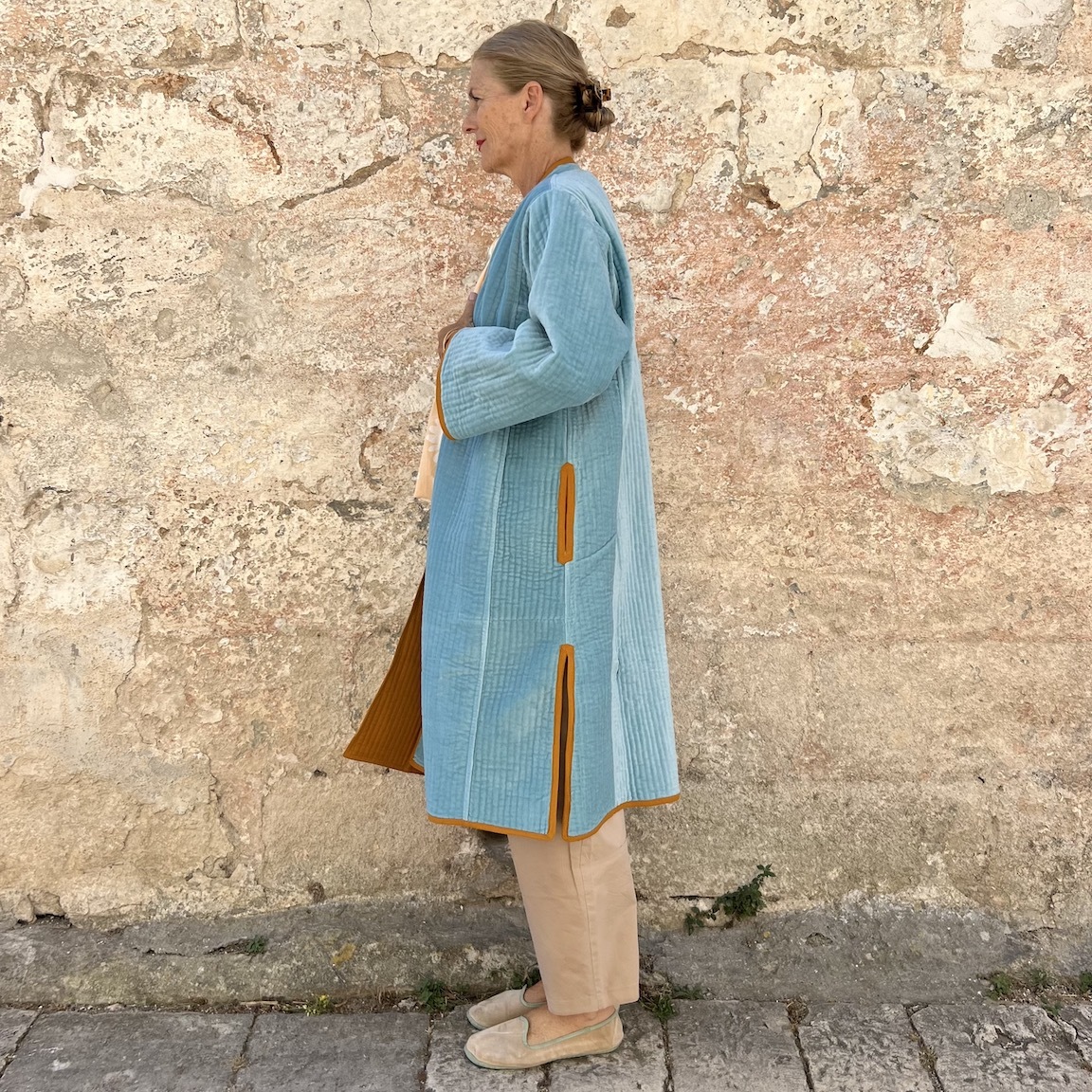 Vacation loose coat 307