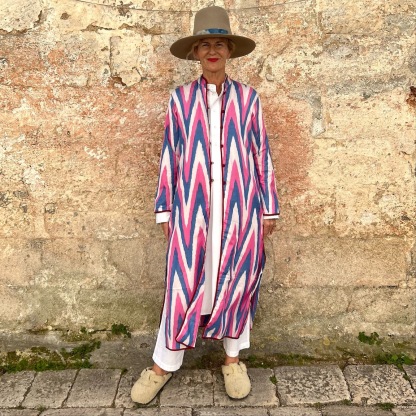Vacation loose coat